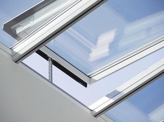 OEM / ODM อลูมิเนียม Window Insulation Outward Top Hung เปิดหน้าต่างออก