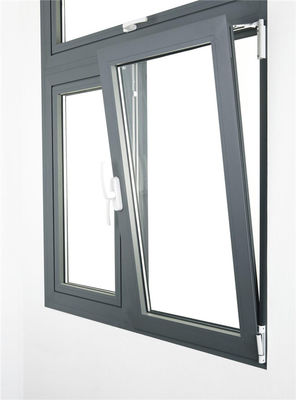 Anodizing ด้านล่างแขวน Casement หน้าต่างอะลูมิเนียม กันน้ํา AAMA