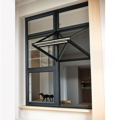 ปัจจุบัน Custom Bifold Windows อลูมิเนียมกระจกกระจกกระจกกระจก