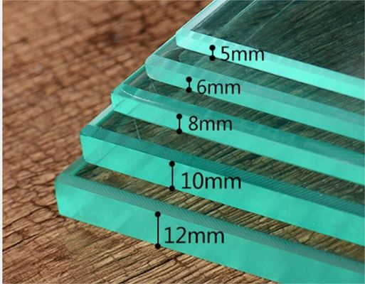 GP-001 แผ่นกระจกกระชับความปลอดภัยใส 3mm-19mm